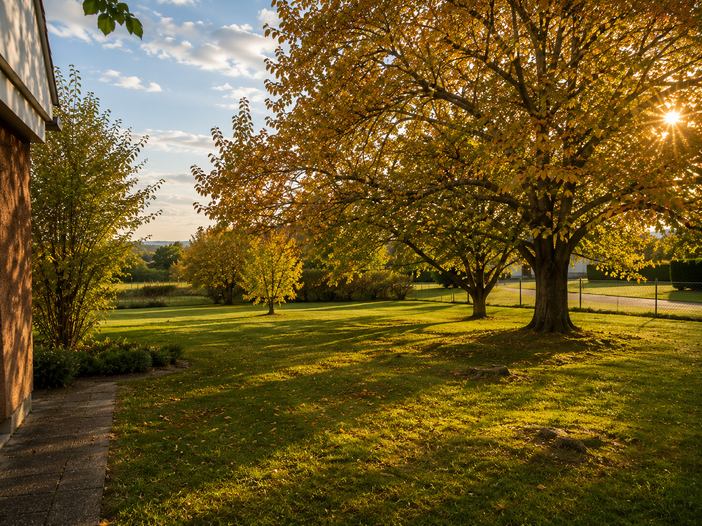 Gartenpflege im Herbst